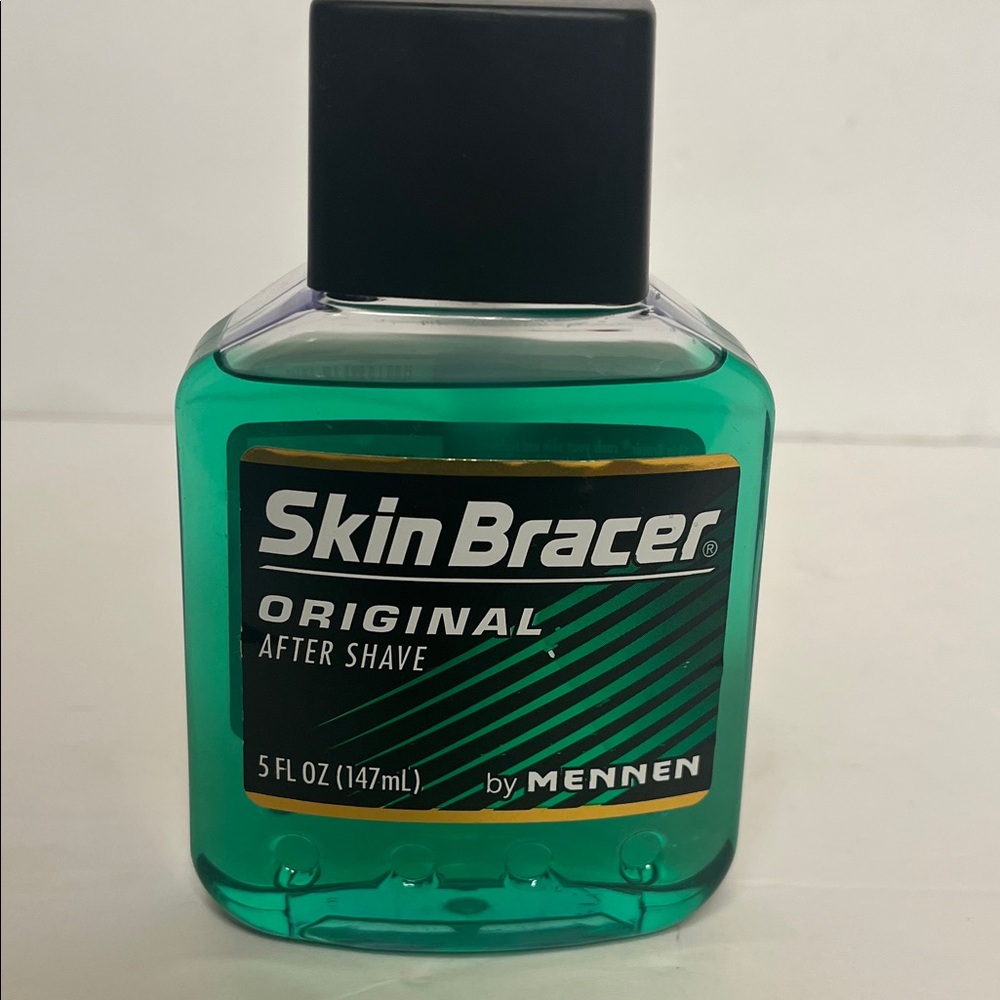 Skin Bracer Original Aftershave by Mennen 5floz (147ML) 💚 Classic. Clean. Cool.